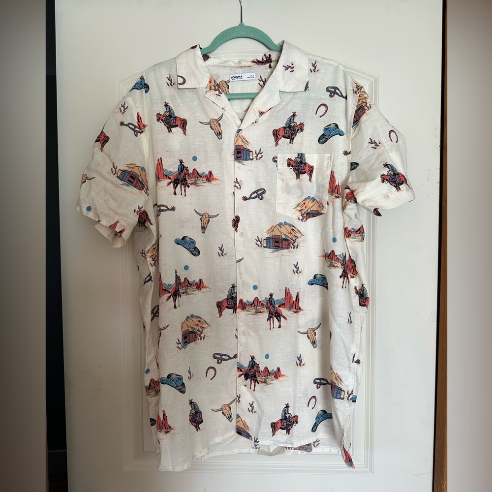 NWOT Mens Sonoma button up
